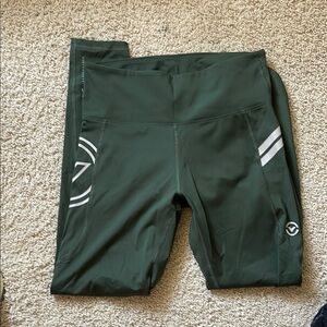 Green Athletic Leggings